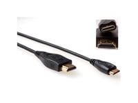 Act 50 Cm Hdmi High Speed Ethernet Cable Hdmi-A Male To Hdmi-C (Mini Hdmi) Male. Length: 0.5 M Hdmi A - Hdmi C M/M Hse 0.50M (Ak3670)