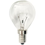 Halogen Ovnslampe E14 40W 350lm 2700K, Klar