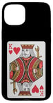 iPhone 15 Plus King Of Hearts Valentines Day Cool V-Day Couple Matching Case