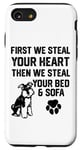 iPhone SE (2020) / 7 / 8 Steal Your Heart Steal Your Bed Miniature Schnauzer Case