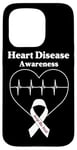 iPhone 15 Pro Heart Disease Awareness Keep The Beat Cardiac Disease Case