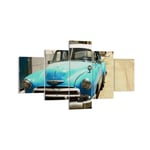 Impression sur Toile 125x70cm Tableaux Image Photo Voiture classique cuba havane