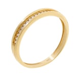 Orphelia Femme 18 carats (750/1000) Or jaune|#Gold Balle Transparent Diamant