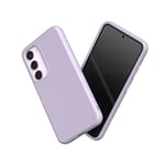 RhinoShield Coque Compatible avec [Galaxy S23] | SolidSuit - Coque Fine avec Technologie d'absorption des Chocs et Finition Premium Matte - Violet Lilas