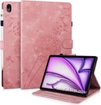 Coque Pour Ipad Air 13 2024 13 Pouces/Ipad Pro 12.9 Pouces Pissenlit Housse En Tablette Cuir Pu Protection Pour Ipad Air 13 2024 13 Pouces/Ipad Pro 12.9 Pouces Or Rose