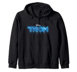 Disney TRON: Legacy Official 2010 Movie Logo Zip Hoodie