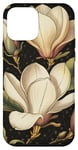 Coque pour iPhone 12 mini Fleur de magnolia mignonne galaxie florale