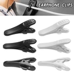 Organization Holder Cable Wire Clip Headphone Earphone Clips Nip Clamp