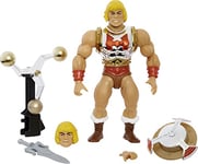 Masters of the Universe Origins Flying Fists He-Man Action Figures, 5.5-in Battle Figures for Storytelling Play and Display, Gift for 6 to 10-Year-Olds and Adult Collectors, MOTU