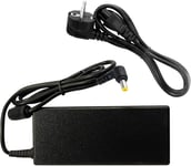 65W 19V 3,42A Alimentation pour Ordinateur Portable AC 100-240V 50/60Hz, Chargeur pour Acer, ASUS, Toshiba, Lenovo, Dell, Medion (5,5-1,7 mm),Bloc d'alimentation enfichable, Adaptateur Secteur