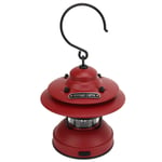 Vintage Camping Lyhty IPX4 Vedenpitävä 35?100lm LED Kannettava Retro riippuva retkeilylyhty Outdoor Camping Matte Red