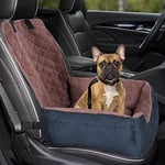 Dog Car Seat, Soft Dog Booster Seats for Small and Medium Dogs, Waterproof & Scratch Proof Dog Car Seat for Back and Front Seat