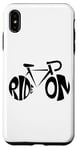 Coque pour iPhone XS Max Ride On - Vélo - Cyclisme