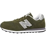 New Balance Men's 373 Core Sneakers, Olive, 4.5 UK