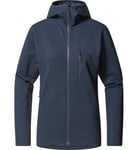 Haglöfs Rosson Mid Hood Women Tarn Blue