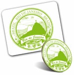 Mouse Mat & Coaster Set - Rio de Janeiro Brazil Travel  #5955