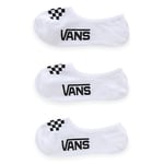 Vans Girl's Classic Canoodle (US 1-6, 3-pack) Socks, White-Black, One Size (EU 31.5-38)