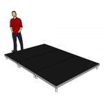 Power Dynamics Complete stage - 3x2 meters - height 20 cm, Komplett scen - 3x2 meter - höjd 20 cm