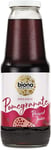 Biona Organic Pomegranate Juice 1L, Pack of 6 - Pure, Pressed Fruit Juice