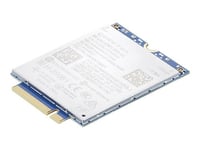 Quectel EM120R-GL - Modem cellulaire sans fil - 4G LTE Advanced - M.2 Card - 600 Mbits/s - pour ThinkPad X1 Carbon Gen 9 20XW (mise à niveau WWAN), 20XX (mise à niveau WWAN)