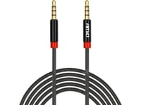 Amio Aux Mini Jack 3,5Mm Flätad Kabel 200Cm Amio-03270