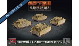 German Brummbär Assault Tank Platoon