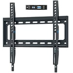 Mounting Dream Fixed TV Wall Bracket Mount Ultra Slim for Most 26-60 inch TVs up to VESA 400x400mm and 45.5 KG, Flat to wall Low Profile TV Bracket MD2361-K-02