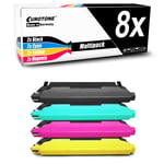 8x Cartridge for Samsung Xpress C-480-W C-480-FN C-480-FW C-430-W