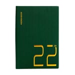 Tlily - Agenda 2022 365 Jours Office Notebook Daily Planner Book 200 Feuilles (400 Pages) Carnets de Notes Gestion Du Temps (Vert)