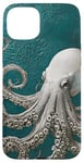 Coque pour iPhone 15 Plus Motif Octopus Ocean Life