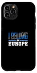 Coque pour iPhone 11 Pro Europe Lover Italie Allemagne Vacances European Vacay