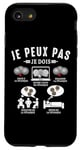 Coque pour iPhone SE (2020) / 7 / 8 Je peux pas je dois les boules Boccia Boule Pétanque Drôle