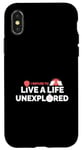iPhone X/XS I Refuse To Live A Life Unexplored Adventurer Thrill Seeker Case