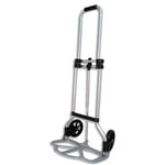 Viso Diable en aluminium pliable charge 70 kg - deux roues hauteur ouvert 96cm bavette 48 xP26 cm