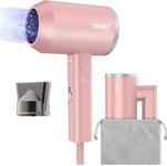 Travel  Hairdryer  for  Women  Lightweight -    Small  Travel  Hair  Dryers  wit