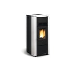 Extraflame - Poêle à granules canalisable Giusy Plus Evo 2.0 7.5 kW Blanc