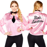 Amscan - Costume Pink Lady, veste, Grease, années 50, rock 'n' roll, carnaval