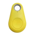 Mini traqueur GPS intelligent pour animaux de compagnie,Bluetooth 4.0,étiquette d'alarme anti-perte,sans fil,sac pour enfant,portefeuille,localisateur de clé,accessoires de mode - Type YELLOW