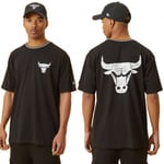 Debardeur New-Era  T-shirt oversize Chicago Bulls Noir - 12893174