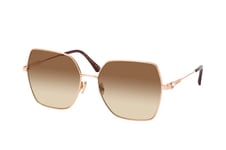 Jimmy Choo REYES/S DDB, SQUARE Sunglasses, FEMALE