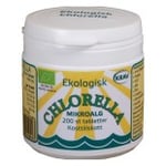 Chlorella 200 tabletter EKO Lindroos