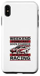 Coque pour iPhone XS Max 100 % de chances de participer à une course de voitures à sous, voiture télécommandée, mini-voiture