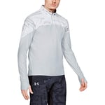 Under Armour Men Qualifier Camo Half Zip Warm-Up Top - UA Snow Camo/Reflective (992), Small