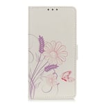 Nokia 1.3 - Læder cover / pung - Blomster