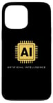 Coque pour iPhone 13 Pro Max Technologie de puce informatique intelligence artificielle IA