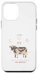 Coque pour iPhone 12 mini Vache originale