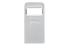 Kingston DataTraveler Micro - USB flashdrive - 64 GB