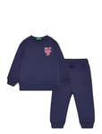 United Colors Of Benetton Set Sweater+Trousers Marinblå