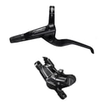 Shimano Deore BR-T6000 bled I-spec-II brake lever/P-mount calliper; rear