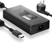 Chargeur USB Stealth 230 W 20 V 11,5 A 230 W compatible avec MSI GE76 GE66 GS77 12UGS 12UGS-041 12UGS-084 Dragonshield 10SE/11UE/GE, GP66 Leopard, CreatorPro/Raider Series